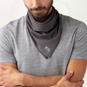 New Oliver’s Apparel Bandana Petrol Grey Cotton
